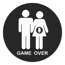Game Over Sticker