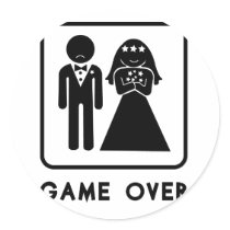 Game Over Sticker