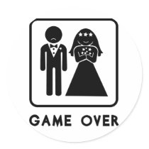 Game Over stickers