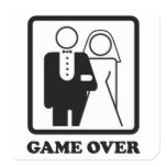 Game Over Sticker