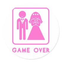 Game Over stickers