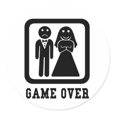 Game Over stickers