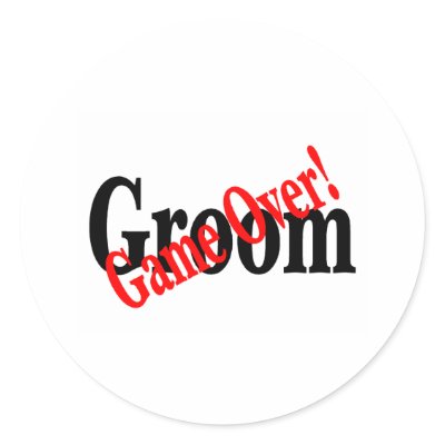 Game Over Sticker by TeeZazzle