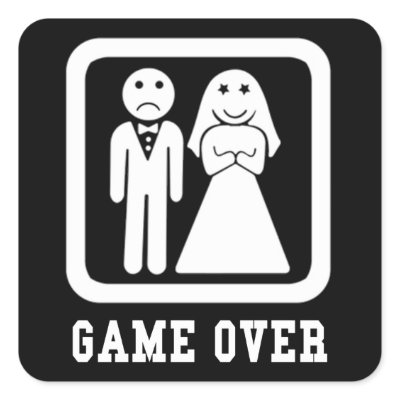 Game Over stickers