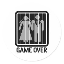 Game Over stickers