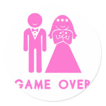 Game Over stickers
