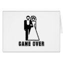 GAME OVER T-shirt cards by Shirtuosity GAME OVER T-shirt cards