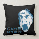 Game Over Throw Pillow