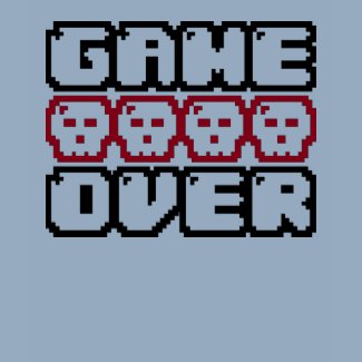 Game over shirt