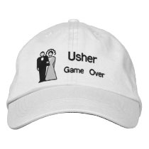Game Over - Usher embroidered hats