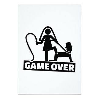 game over wedding shirt