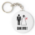 GAME OVER Wedding Keychain