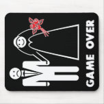 GAME OVER Wedding Mouse Mice pad Mouse Pad