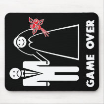 GAME OVER Wedding Mouse Mice pad mousepads
