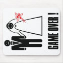 GAME OVER Wedding Mouse Mice pad mousepads