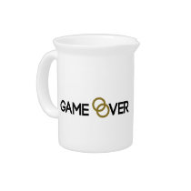 Game over Wedding rings pitchers
