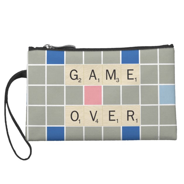 Game Over Wristlet Purse