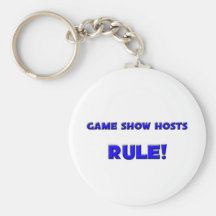 Game Show Hosts Rule! Key Chains