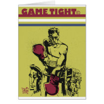 Game Tight Greeting Card cards