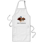 Game Time Thanksgiving Turkey Football Apron