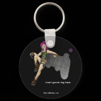GameBetties Keychain black by GameBetties GameBetties Keychain black