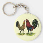 Gamefowl Pair Keychain