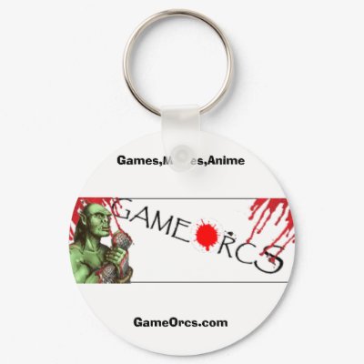 GameOrcs.com, Games,Movies,Anime Keychain by Gameorcs