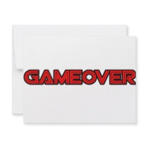 GAMEOVER invitations by Alt1Gamer GAMEOVER invitations