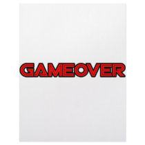 GAMEOVER letterhead by Alt1Gamer GAMEOVER letterhead
