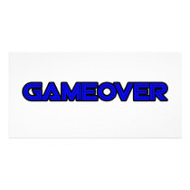 GAMEOVER photo cards by Alt1Gamer GAMEOVER photo cards