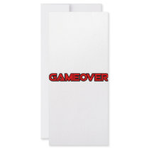 GAMEOVER rack cards by Alt1Gamer GAMEOVER rack cards