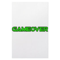 GAMEOVER stationery