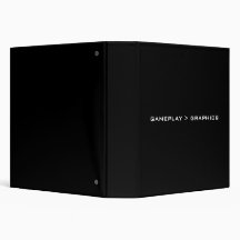 Gameplay > Graphics. Black White. Binders