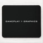 Gameplay > Graphics. Black White. Mousepad