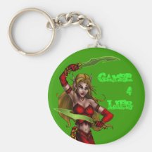 Gamer 4 Life 2 Key Chains