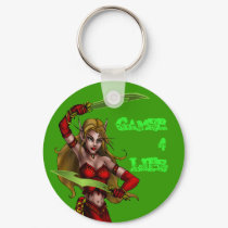 Gamer 4 Life 2 keychains