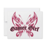 Gamer Butterfly Personalized Invites