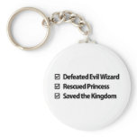 Gamer Checklist Keychains
