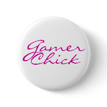 Gamer Chick buttons by CustomGameGear Gamer Chick buttons