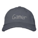 Gamer embroidered hats by mike3488 Gamer embroidered hats