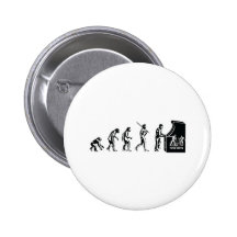 Gamer Evolution - Game Video Games Arcade Geek Pins