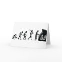 Gamer Evolution - Game Video Games Arcade Geek cards by CasuallyHardcore Gamer Evolution - Game Video Games Arcade Geek cards