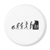 Gamer Evolution - Game Video Games Arcade Geek Fridge Magnet