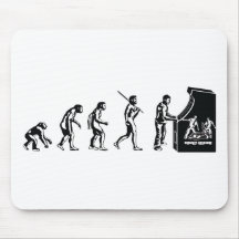 Gamer Evolution - Game Video Games Arcade Geek Mouse Pad