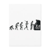 Gamer Evolution - Game Video Games Arcade Geek postcards by CasuallyHardcore Gamer Evolution - Game Video Games Arcade Geek postcards