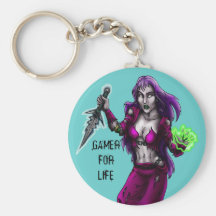 Gamer for Life 1 Key Chain