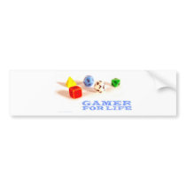 Gamer for Life • Bumper Sticker bumper stickers by twrfCreative Gamer for Life • Bumper Sticker bumper stickers