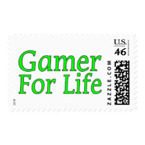 Gamer For Life postage