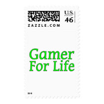 Gamer For Life postage
