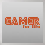 Gamer for Life posters